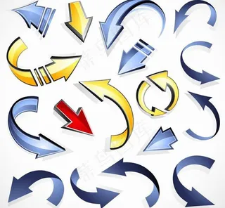 动感箭头图片