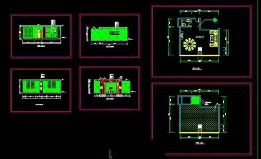 酒店ktv包厢装修图纸