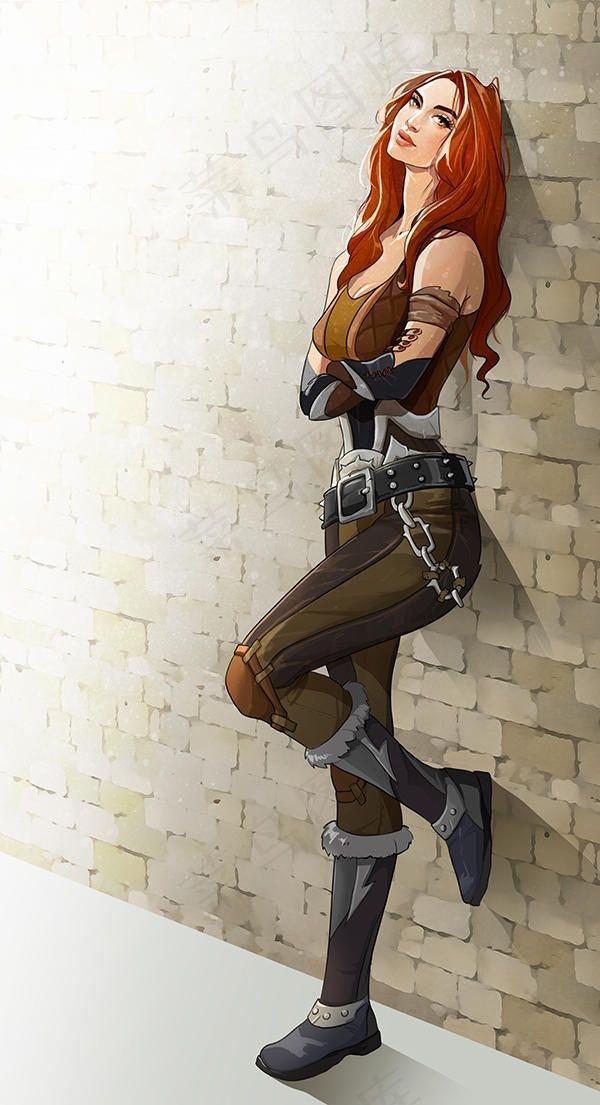 卡通 游戏 原画