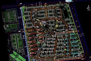 小区规划 某居住区修建性详细规