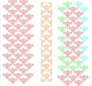 欧式方格花图片