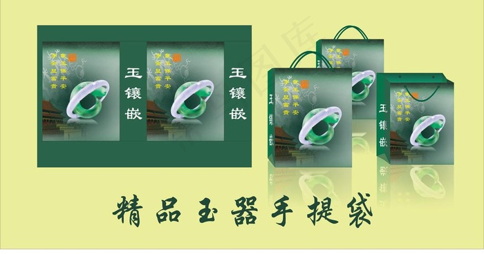 高档手提袋图片cdr矢量模版下载