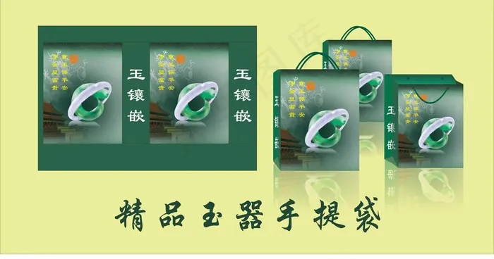 高档手提袋图片cdr矢量模版下载