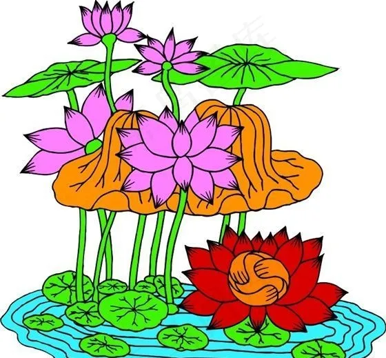 吉祥图案 中华传统图案 动物装饰图案 矢量素材 CDR格式_0033cdr矢量模版下载