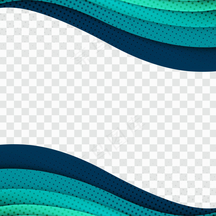 绿色背景矢量图