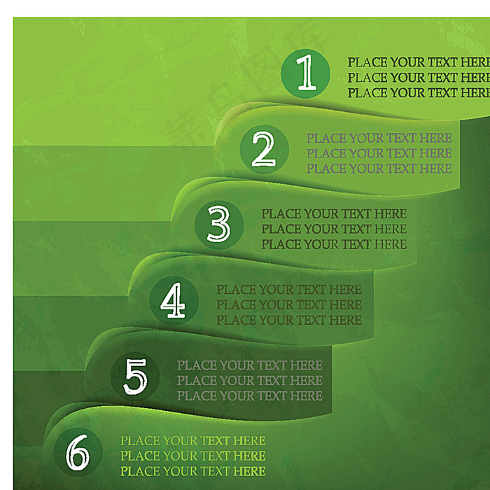 绿色展板背景素材