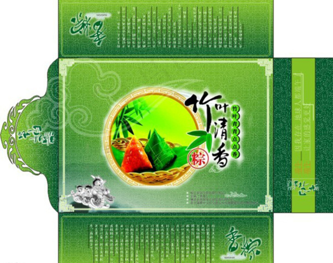 端午节 食品粽子包装设计广告设图片cdr矢量模版下载