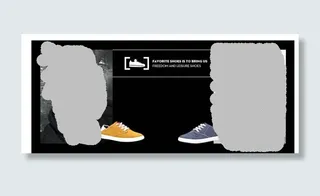 鞋子细节展示模板