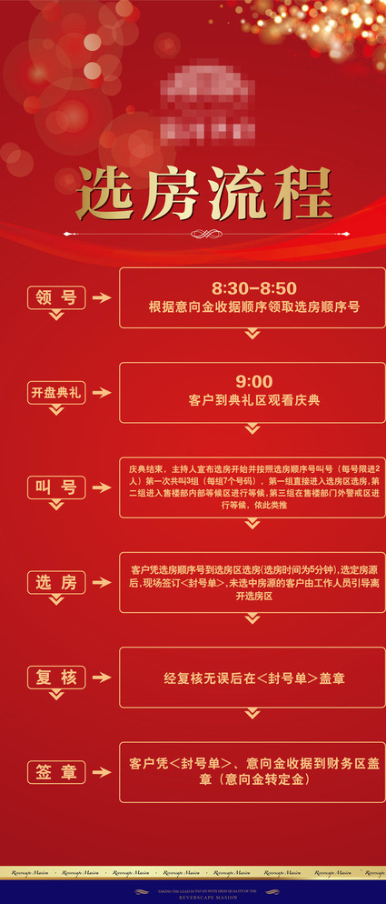 房地产易拉宝图片ai矢量模版下载