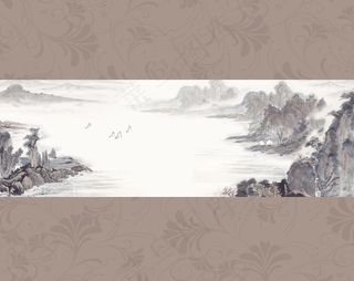 国画强化玻璃图