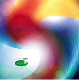 动感彩条渐变背景矢量素材