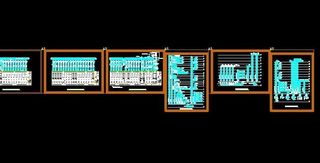 变电所电气主接线设计图及配电干线系...