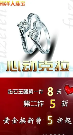 时尚珠宝首饰平面设计图片