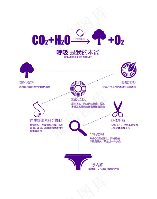 树到内裤流程图psd模版下载