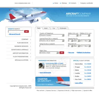 国外网站模板图片