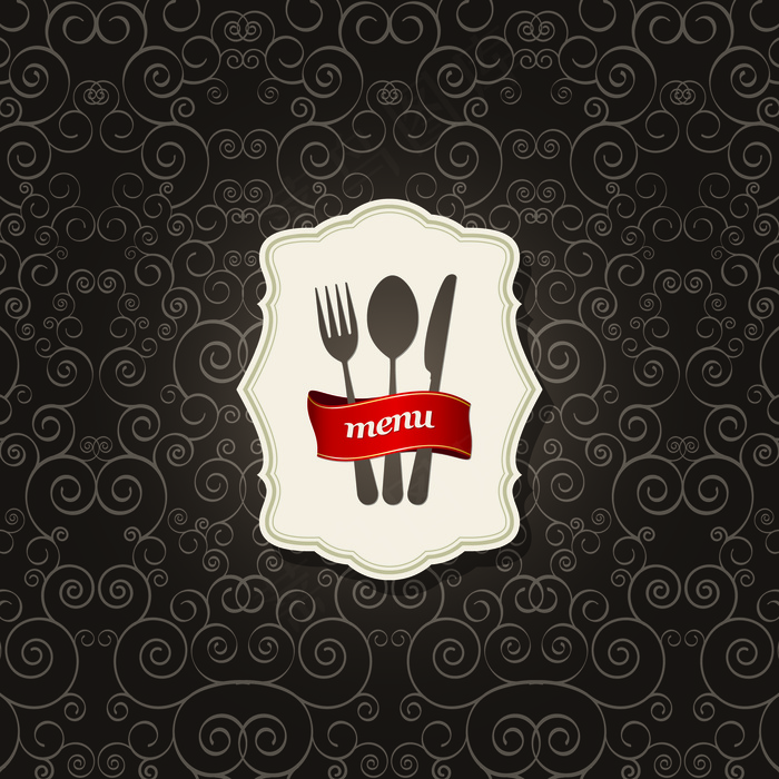 时尚经典漂亮菜单