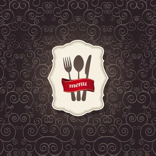 时尚经典漂亮菜单