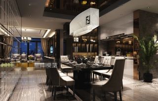 免费欧式餐厅效果图制作