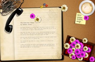 韩国怀旧复古海报PSD分层模