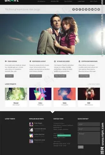 前卫扁平设计模板图片 前卫扁平设计模板图片