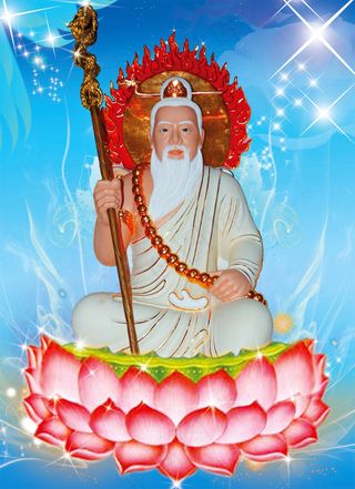 道教神仙西方白帝白龙王