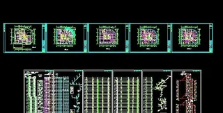 高层酒店式公寓给排水设计图