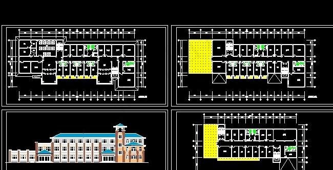 老年公寓建筑图