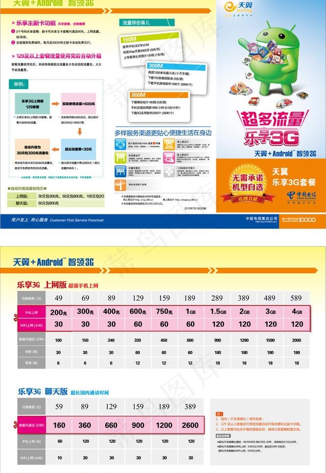 乐享3g图片ai矢量模版下载
