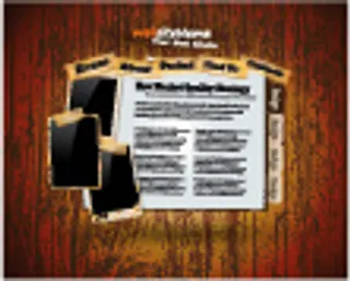 网页版面设计矢量素材