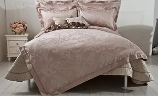 欧式花纹四件套床品图片