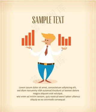 商务金融经济设计素材