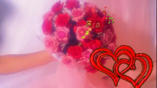 浪漫鲜花婚庆素材