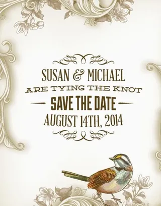 婚礼请柬背景图片