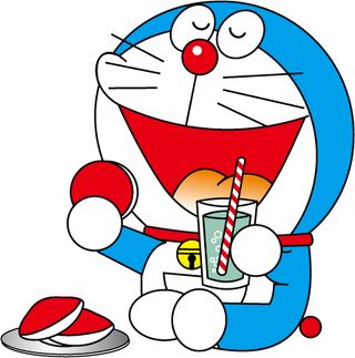 印花矢量图 可爱卡通 小叮当 机器...