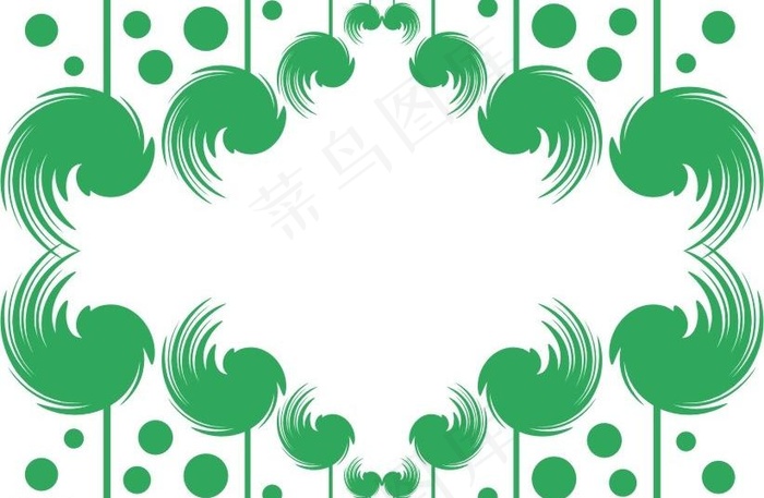 花纹边框图片cdr矢量模版下载