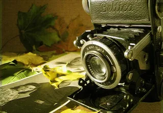 老式怀旧相机高清图片