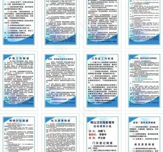 医院制度图片