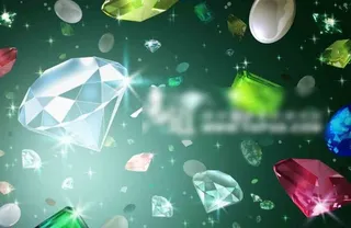 各种颜色的钻石