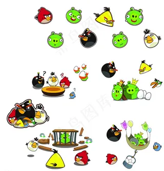 愤怒的小鸟图片