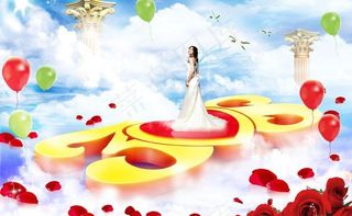 三八妇女节海报设计PSD素材