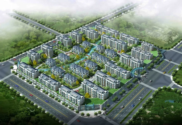 高档小区图片