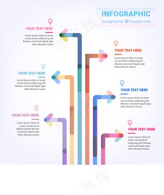 最新经典时尚创意ppt网页箭头素材...