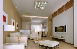 室内客厅设计效果图psd图片