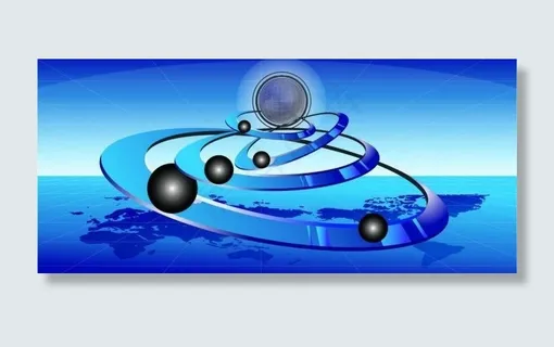 蓝色科技背景图片