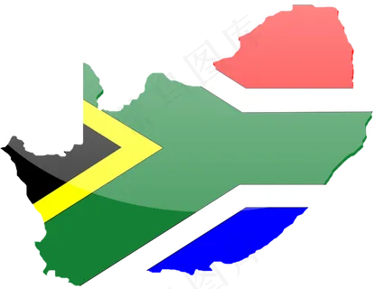 南非国旗的2