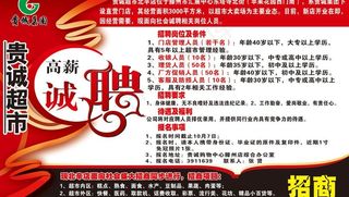 贵诚招聘彩页图片