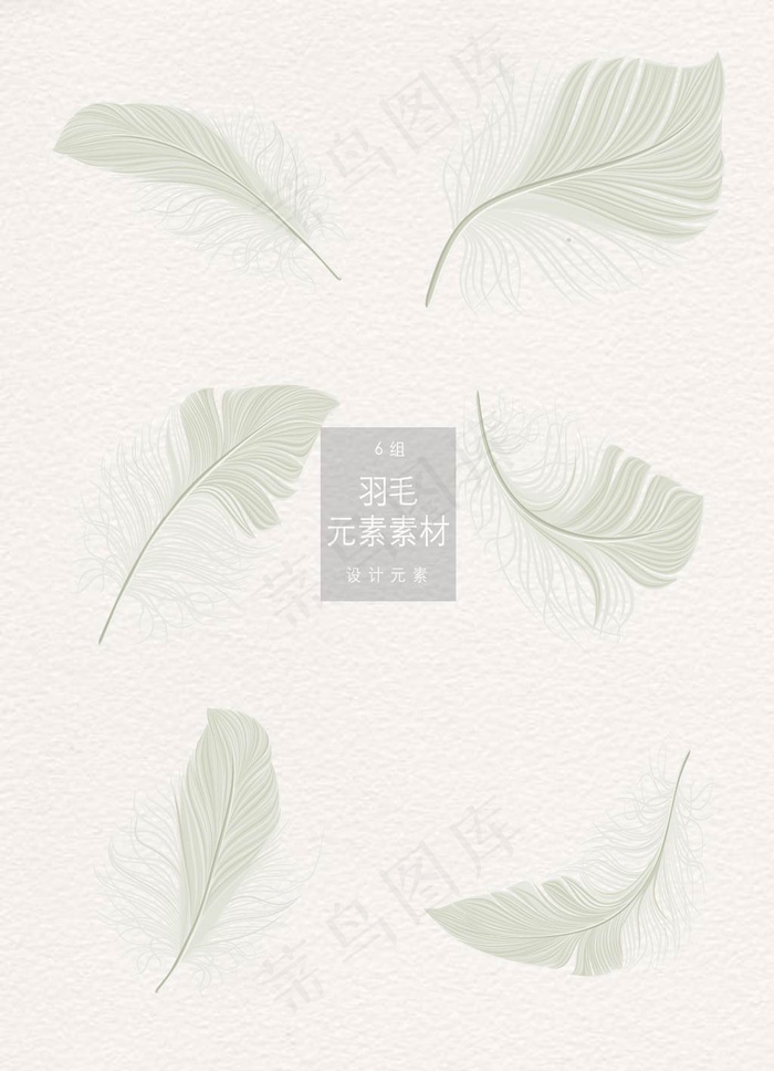 轻盈的羽毛矢量素材eps,ai矢量模版下载
