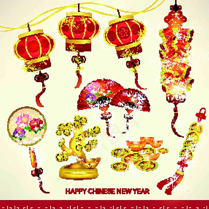 中国风素材图片eps,ai矢量模版下载