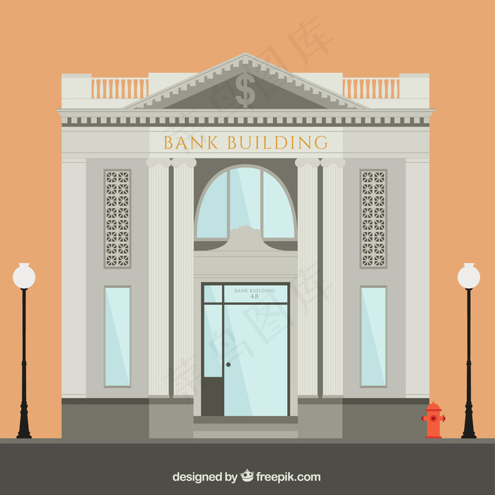平面式银行大厦的说明