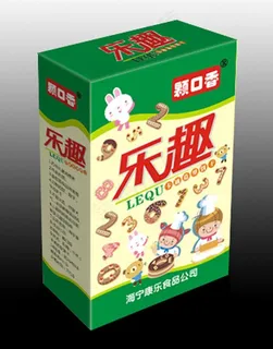 饼干包装（展开图）图片